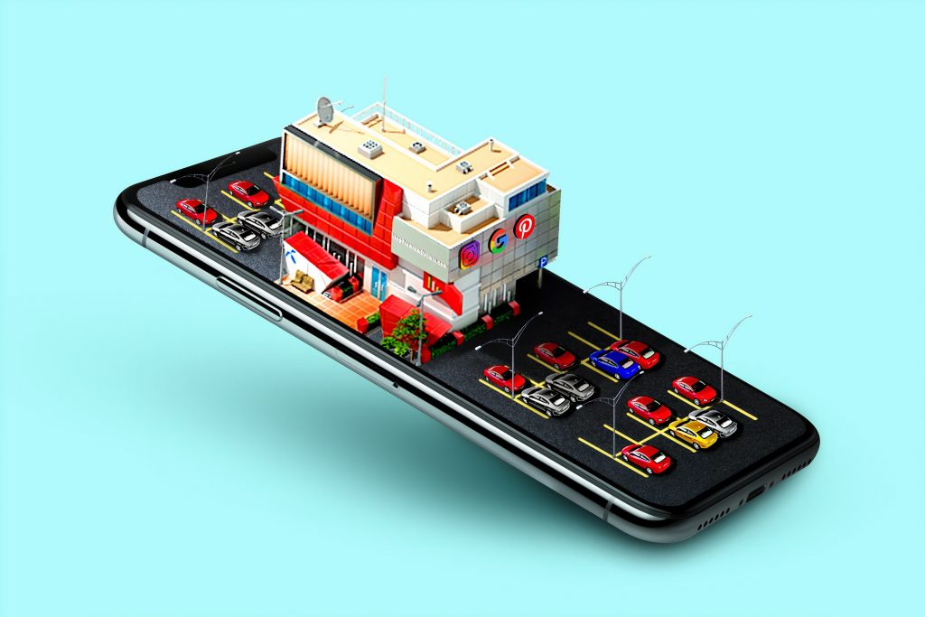 Per il Next Generation Eu una elaborazione grafica artistica di un telefono cellulare