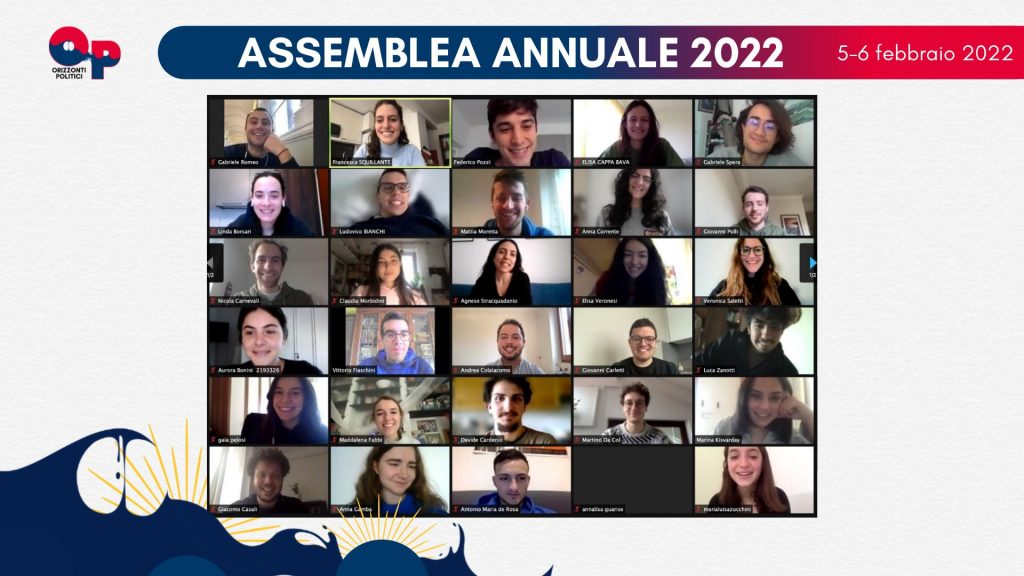 Assemblea annuale 2022 Orizzonti Politici