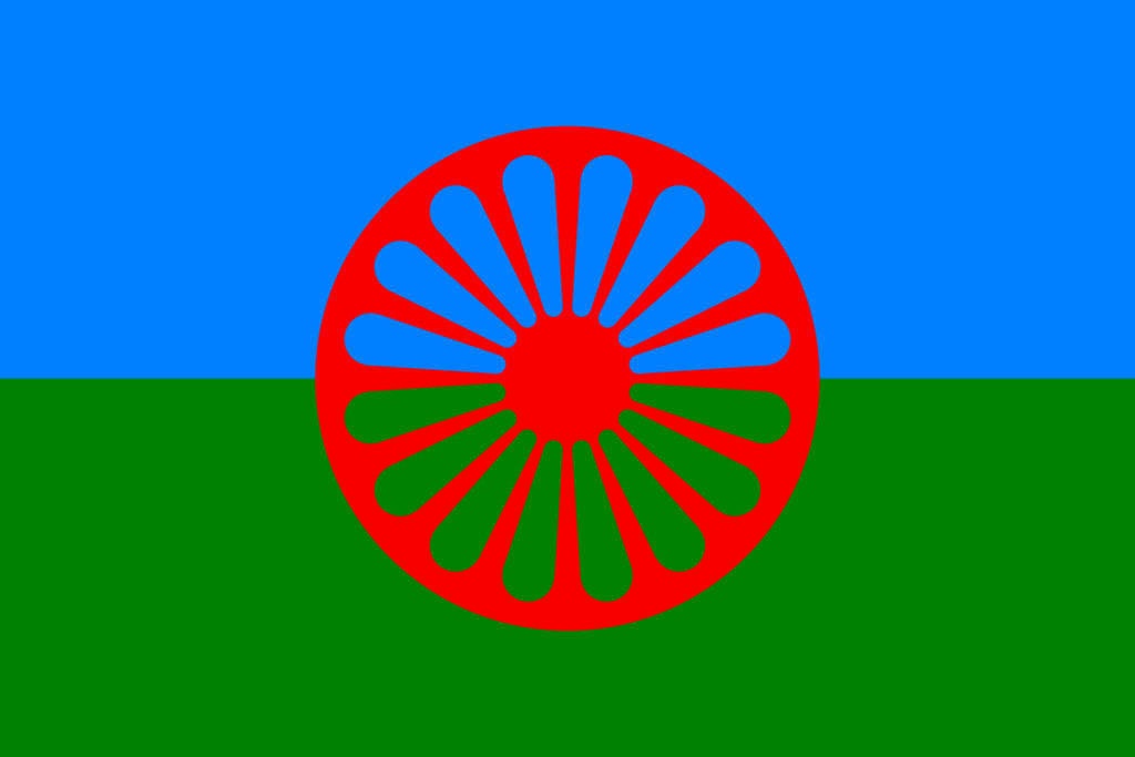Bandiera Rom Sinti Italia